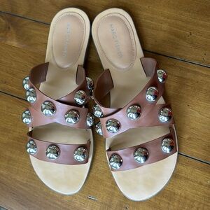 Marc Fisher Bryte 2 studded slides
